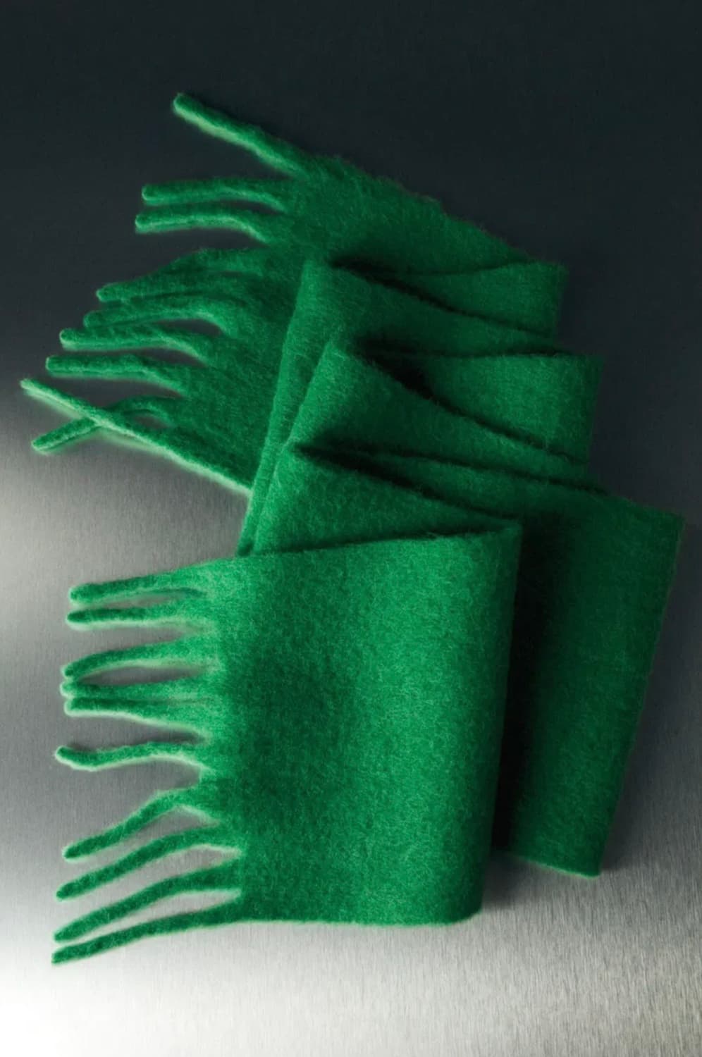 COS Oversized Brushed Green 머플러 상품이미지3