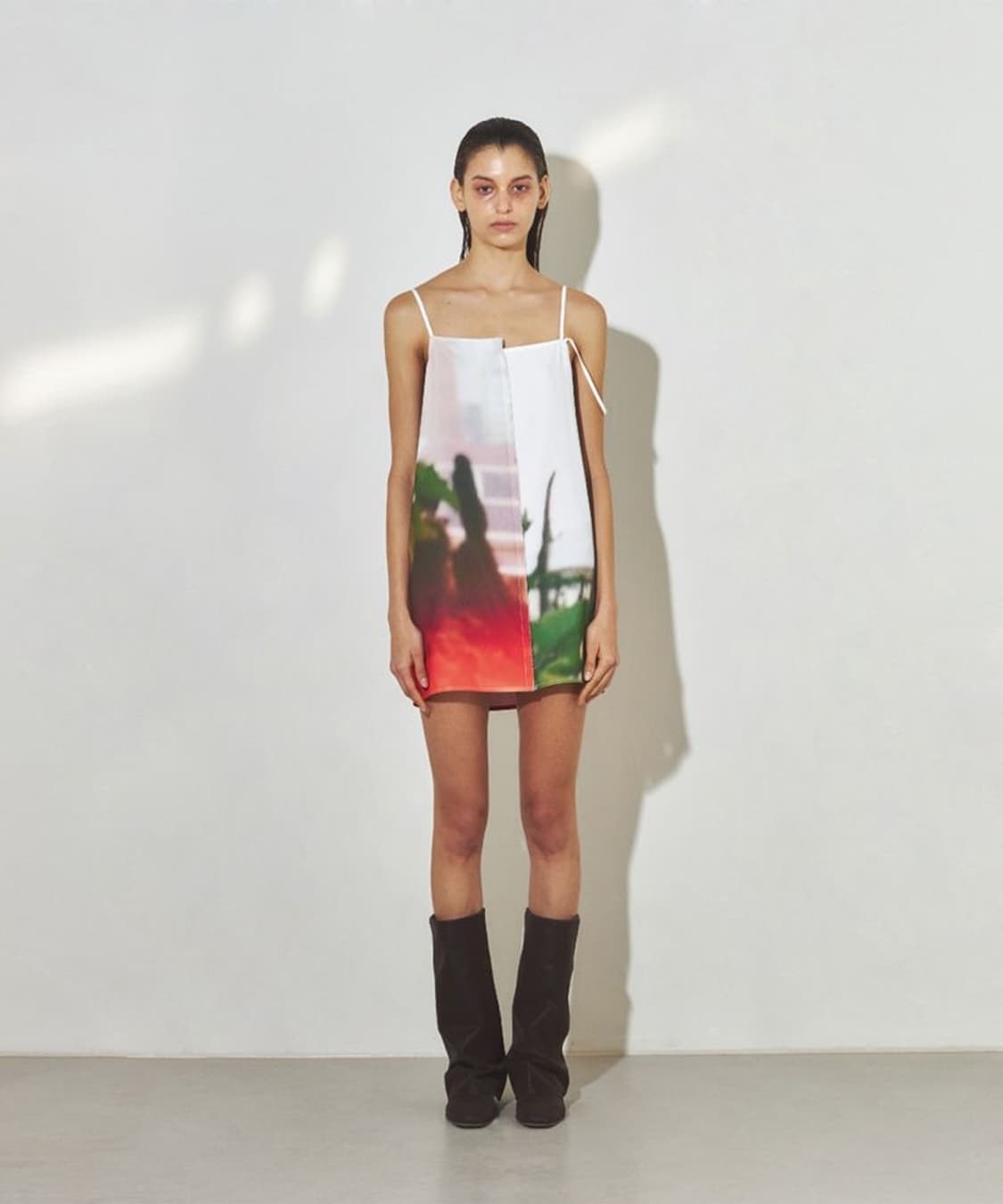 쓰리투에이티 Distorted Mini Dress 상품이미지1