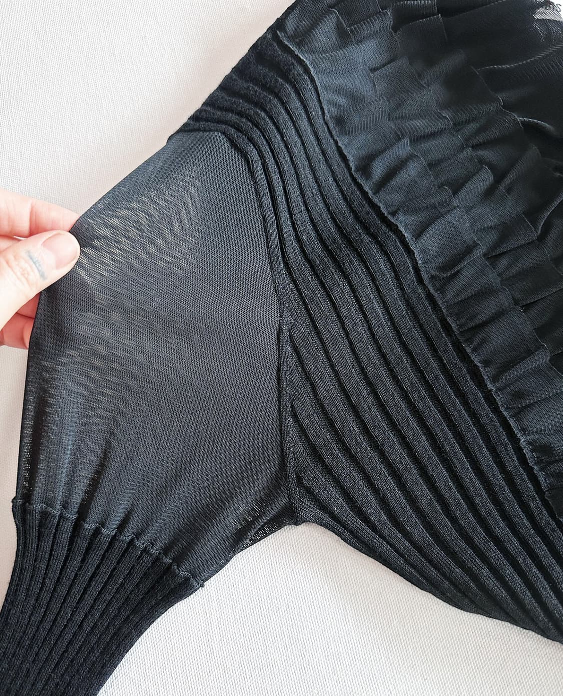 HIROKO BIS pleated ruffle cardigan 상품이미지8