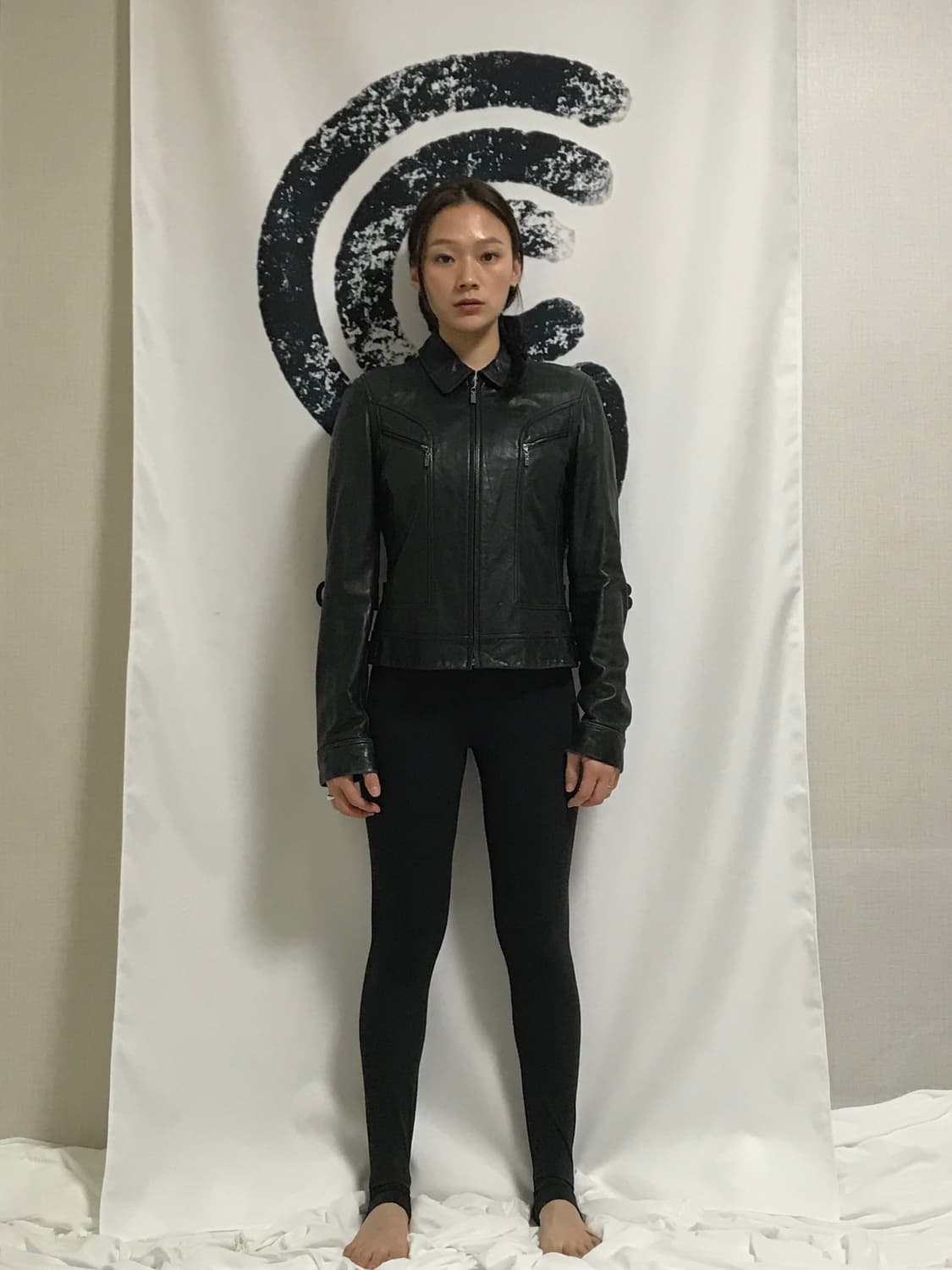 빈티지 양가죽 라이더 재킷 상품이미지2