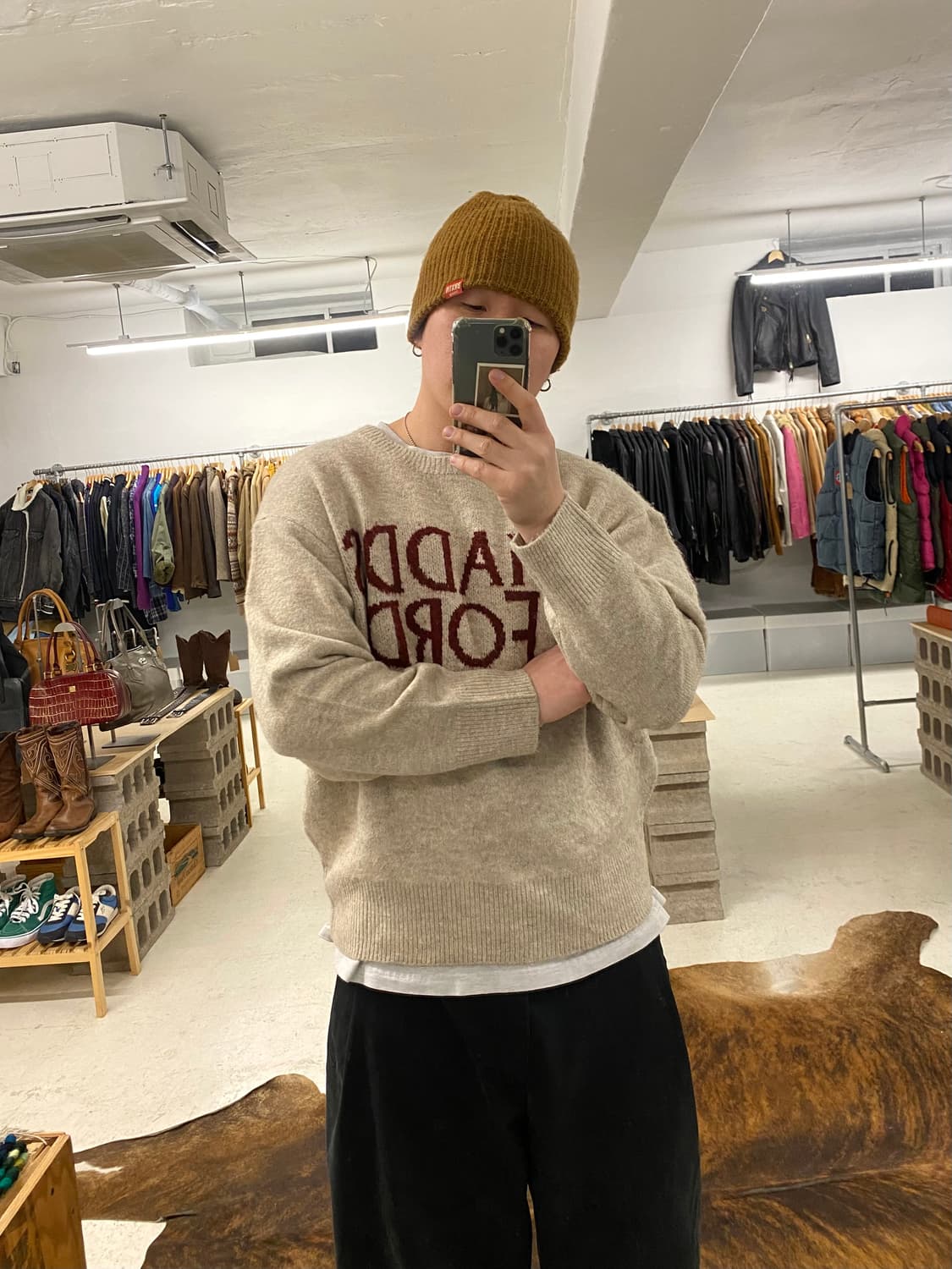 FREAK'S STORE chadds ford knit 오버사이즈 니트 상품이미지7