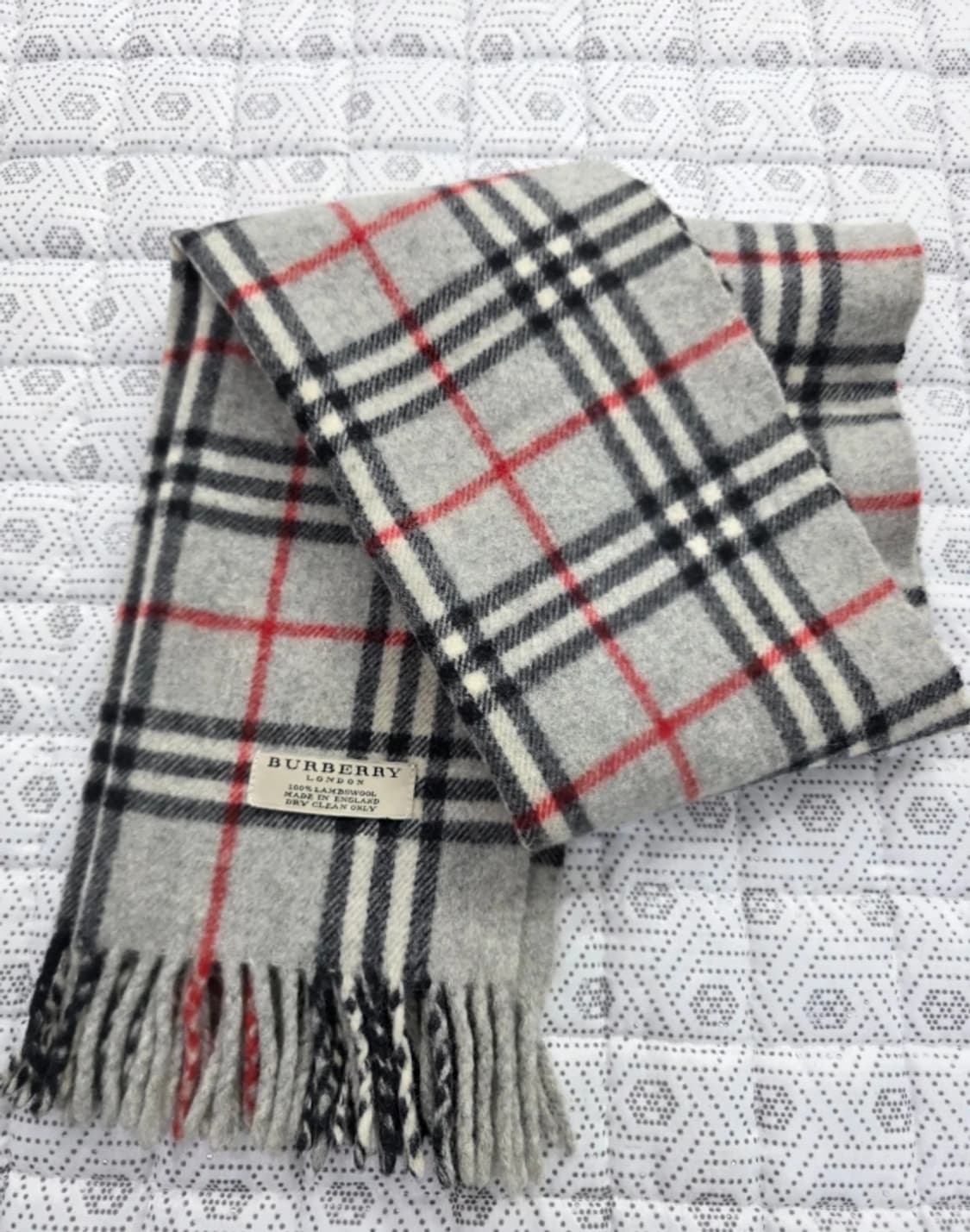 버버리 램스울 노바체크 머플러 상품이미지2