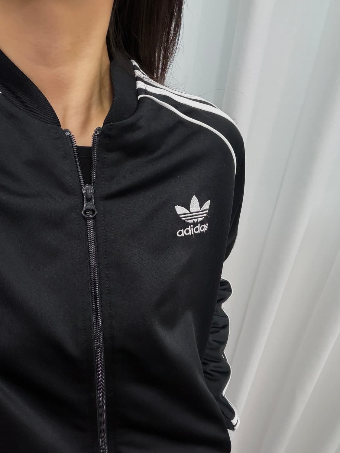 [S]아디다스 트레포일 SST 블랙 트랙탑 져지 상품이미지3