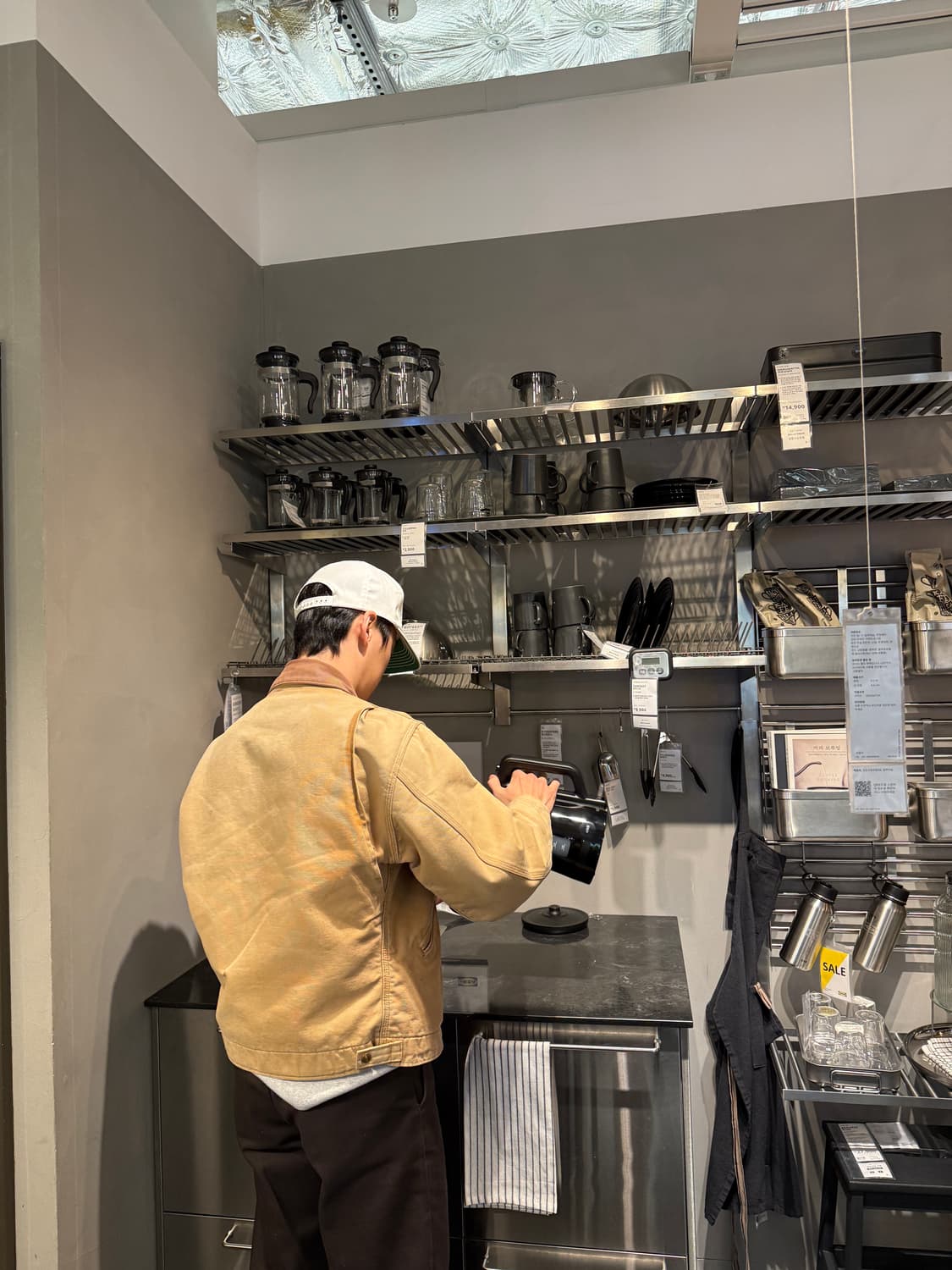 90년대 빈티지 칼하트 디트로이트 베이지 42 (103) 상품이미지3