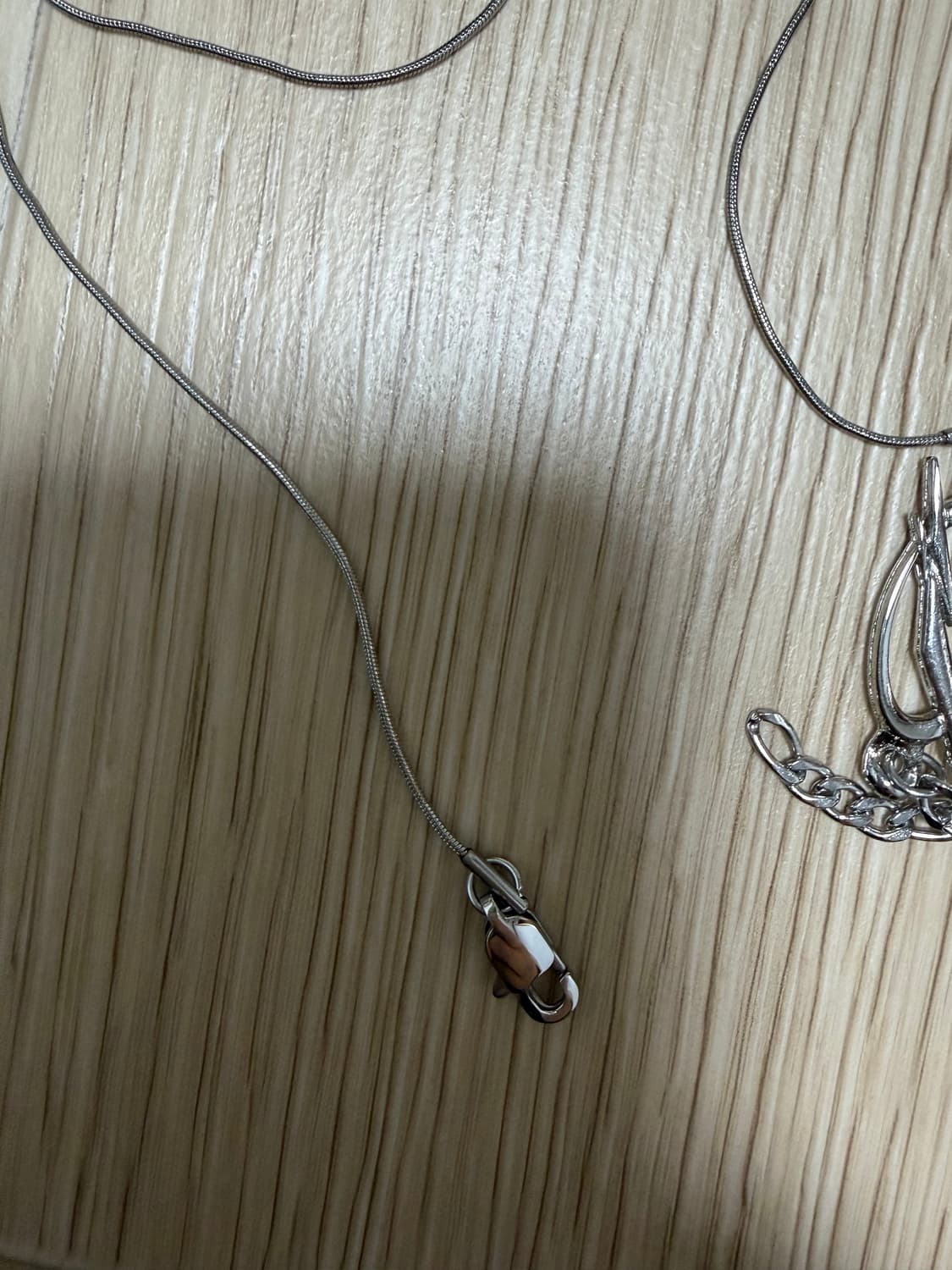 51퍼센트 체인 로고 목걸이(Thin) 상품이미지4