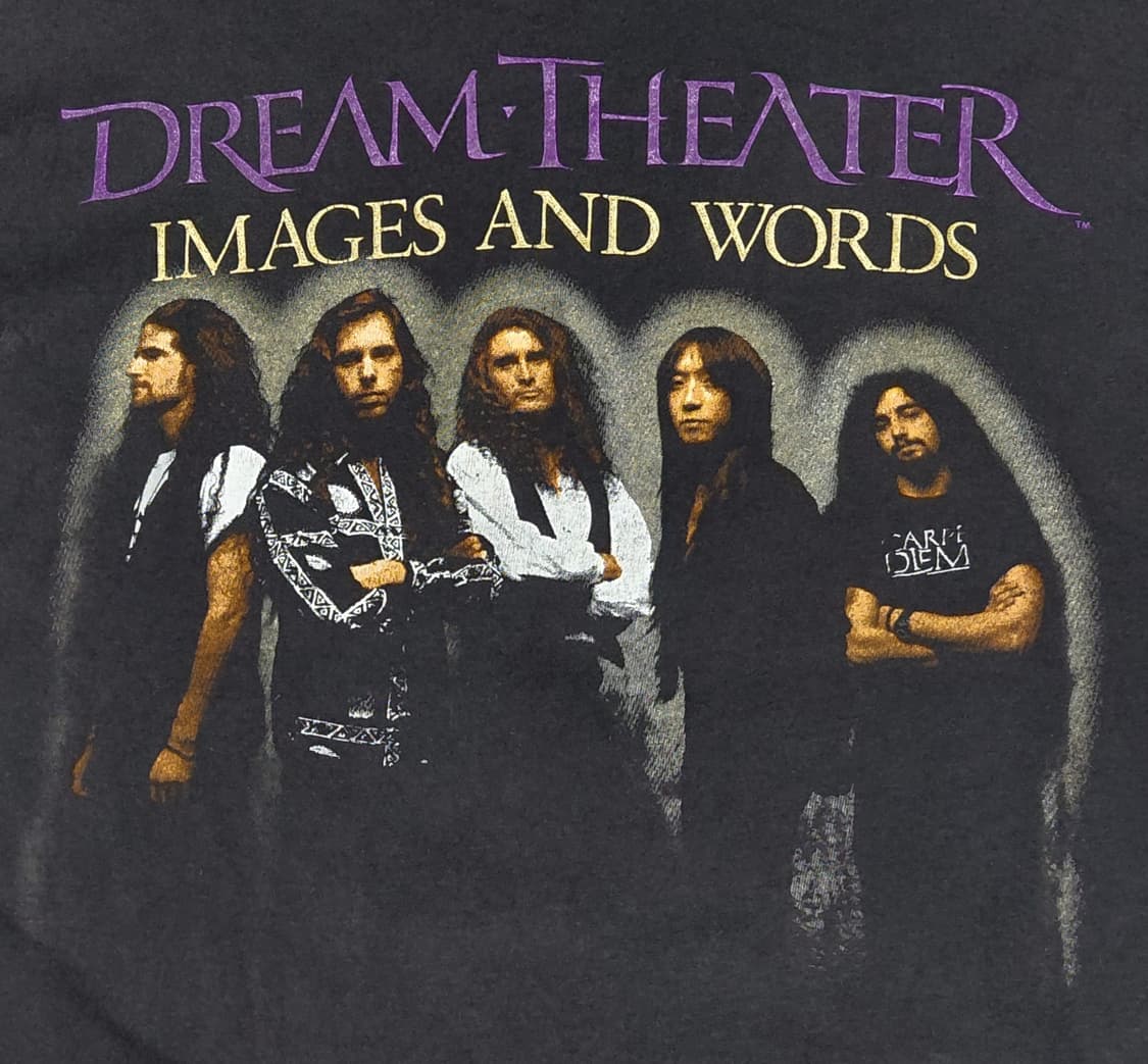 [싱글스티치] 90s 드림 시어터 Images and Words 빈티지티 상품이미지2