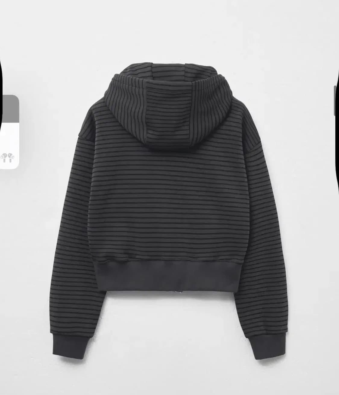 헬레네파리스 디보탠 로고 스트라이프 후드집업 딥퍼플 상품이미지4