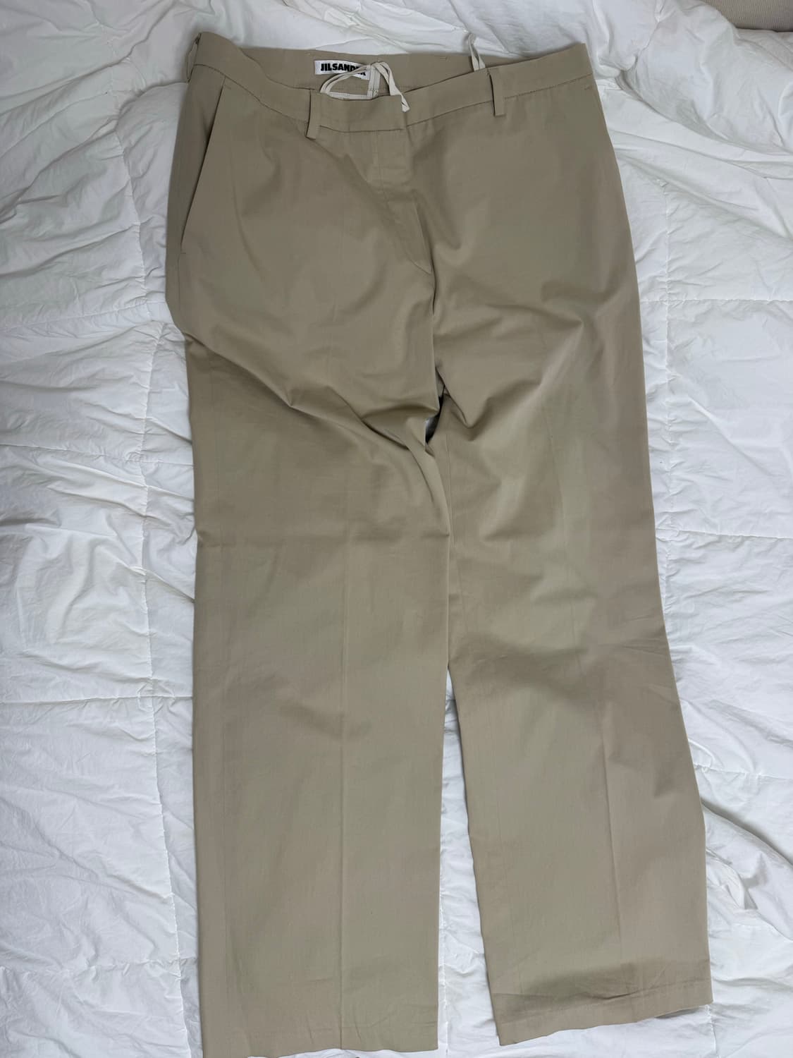 Jil Sander 질샌더 코튼 팬츠 상품이미지4