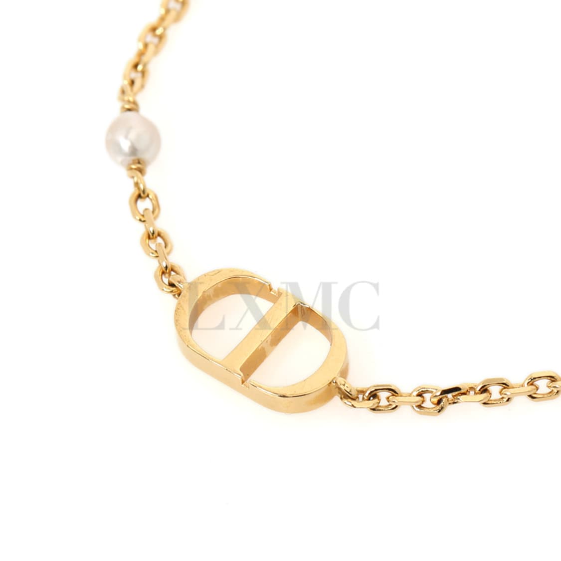 디올 쁘띠 팔찌 Petit CD 골드 체인 진주 브레이슬릿 B1310PT 상품이미지4