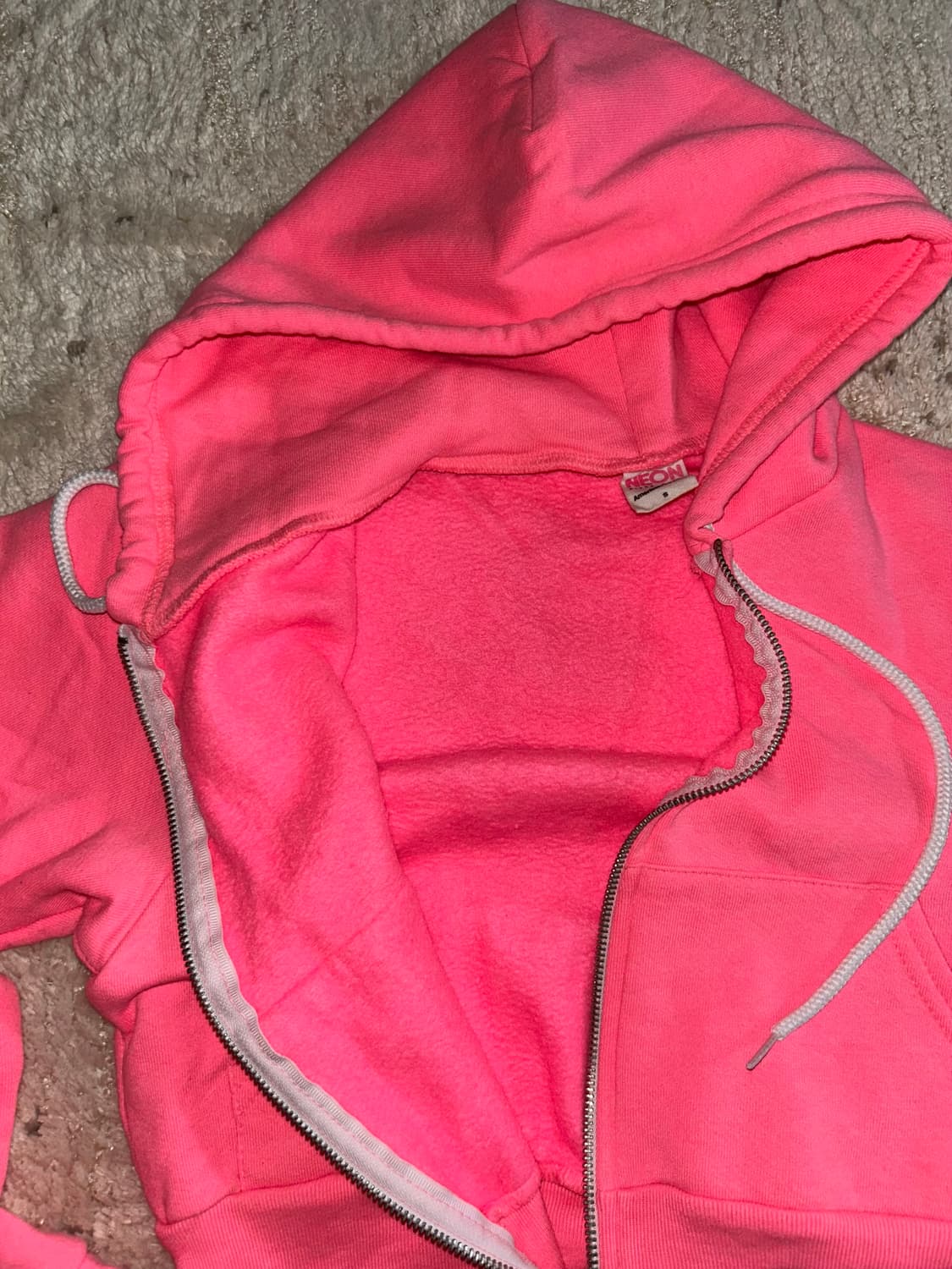 아메리칸어패럴 AA 크롭 후드집업  상품이미지5