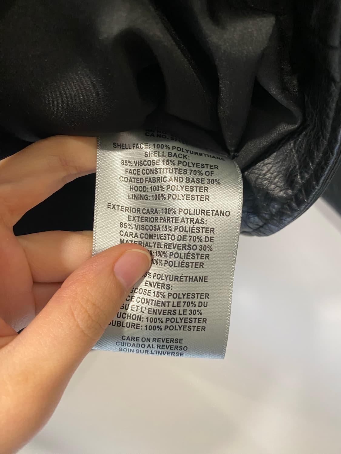 리바이스 가죽 후드 자켓 상품이미지4