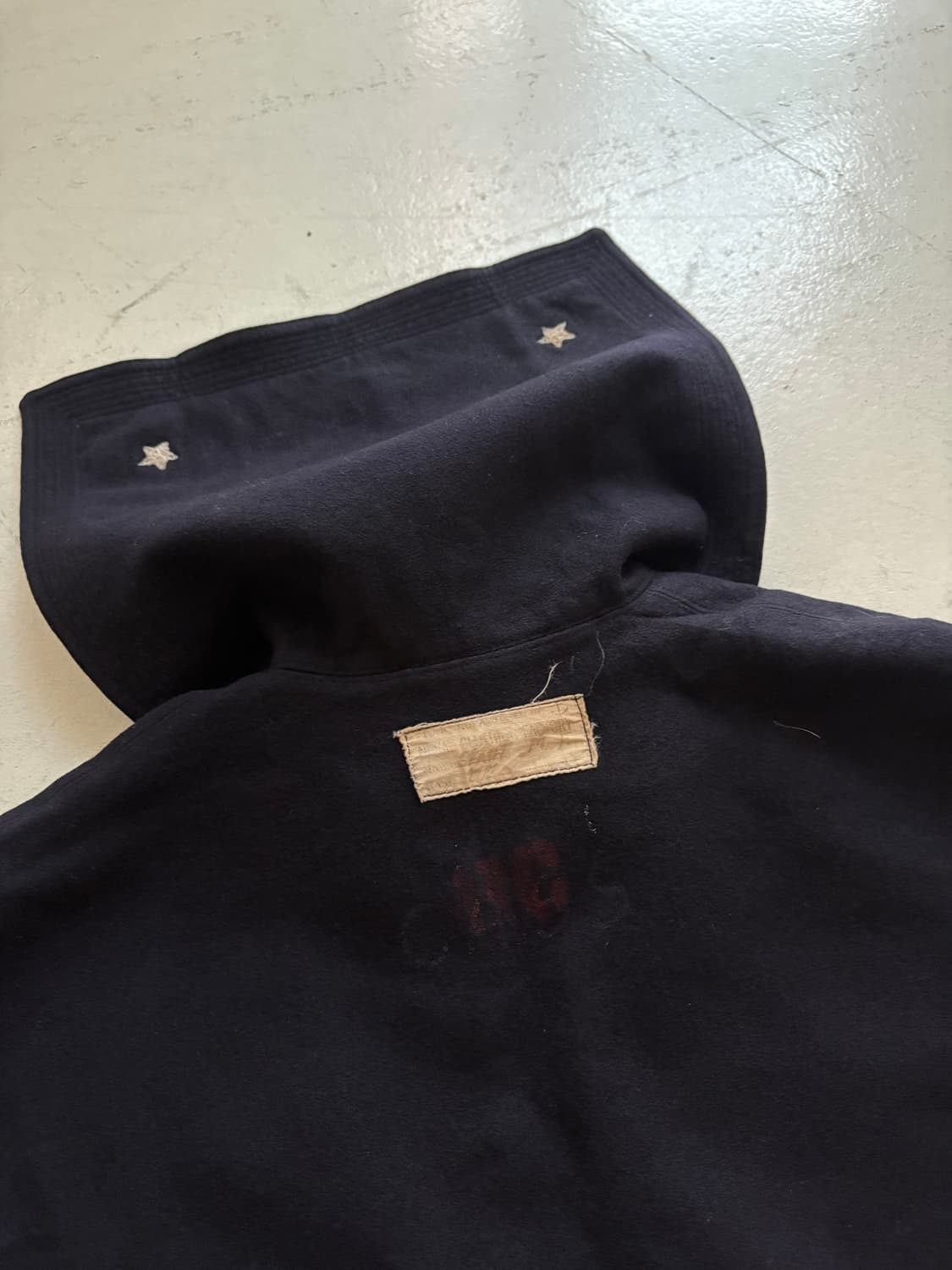 40's WWII USN Sailor Wool Uniform Shirt. 상품이미지9