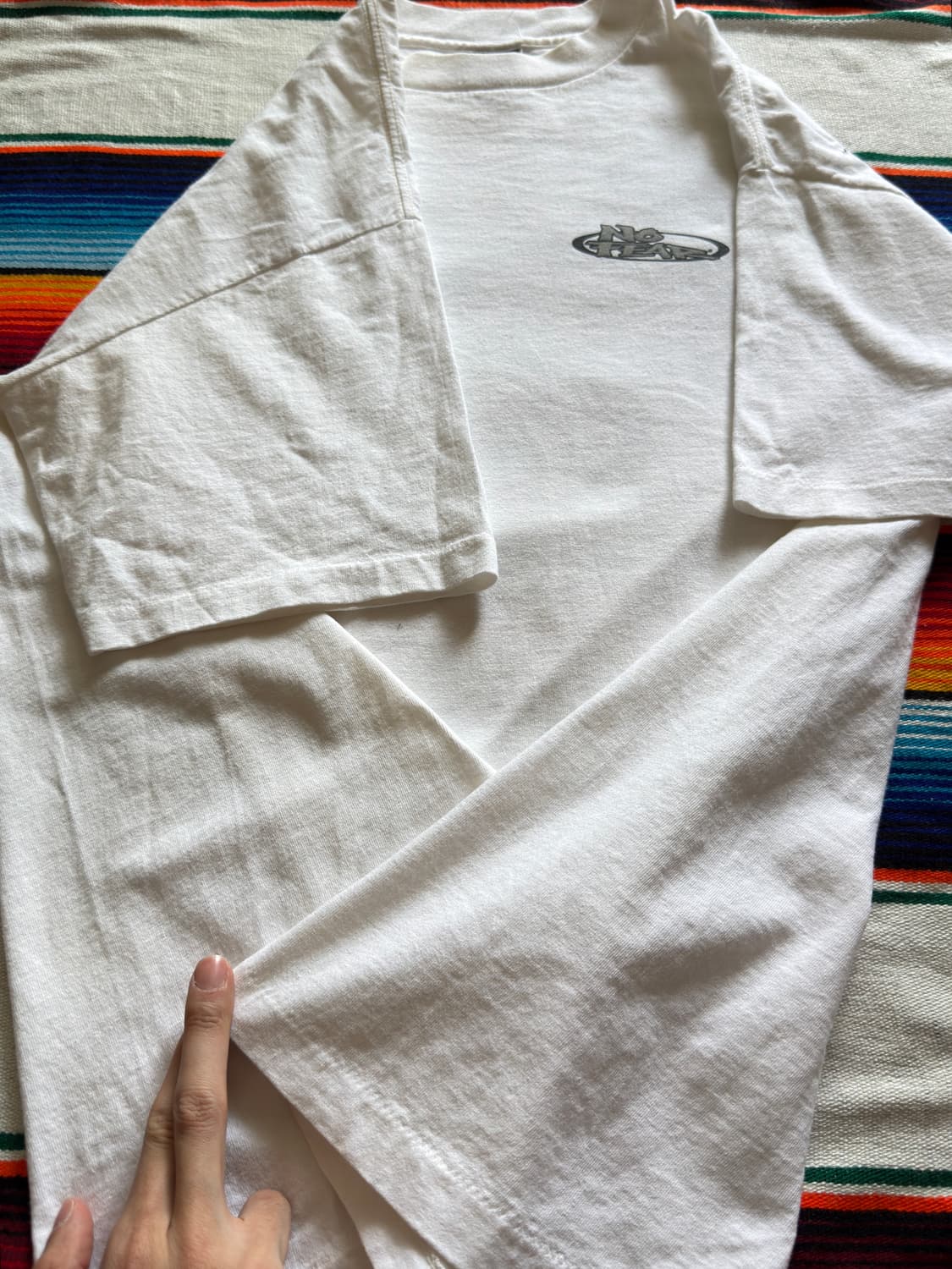 90s USA No Fear No Proof T-shirt 상품이미지7