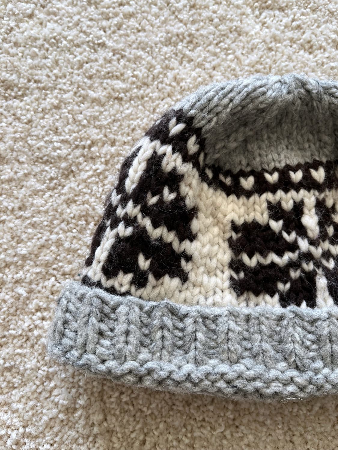 카나타 핸드 니트 울 비니 상품이미지3