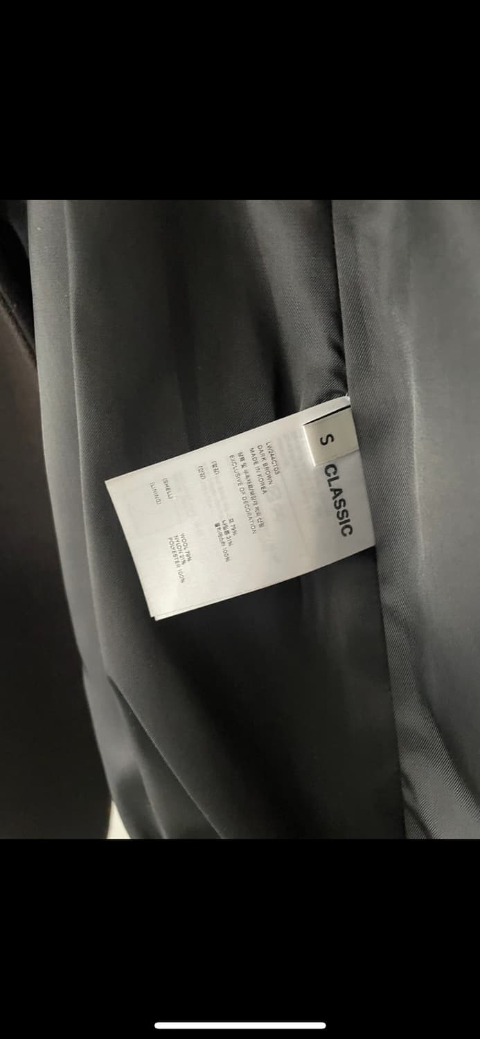 로우클래식 울 하프 코트 상품이미지6