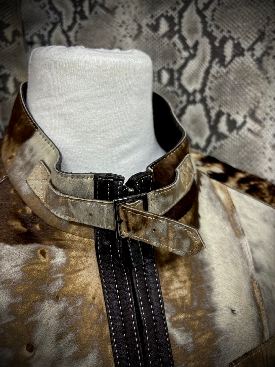 [00’s RARE]Brown Calf Hair Trimming Shee 상품이미지9