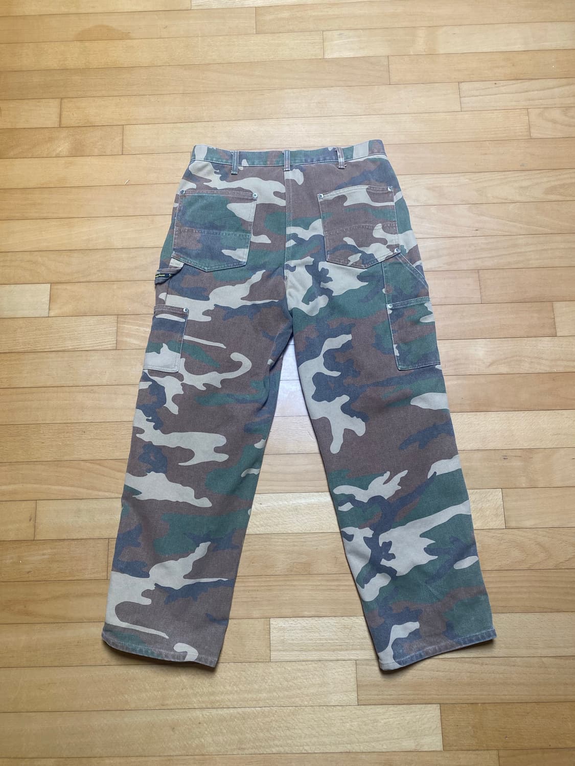 슈프림 우드랜드 카모 더블니 카펜터 팬츠 32 상품이미지2