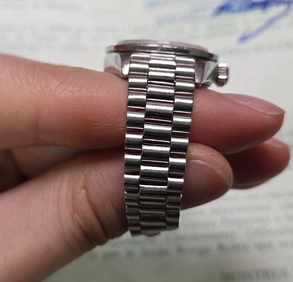 롤렉스 데이저스트 69136 올백통(플래티늄) 다이아베젤 10P다이아 실 상품이미지7