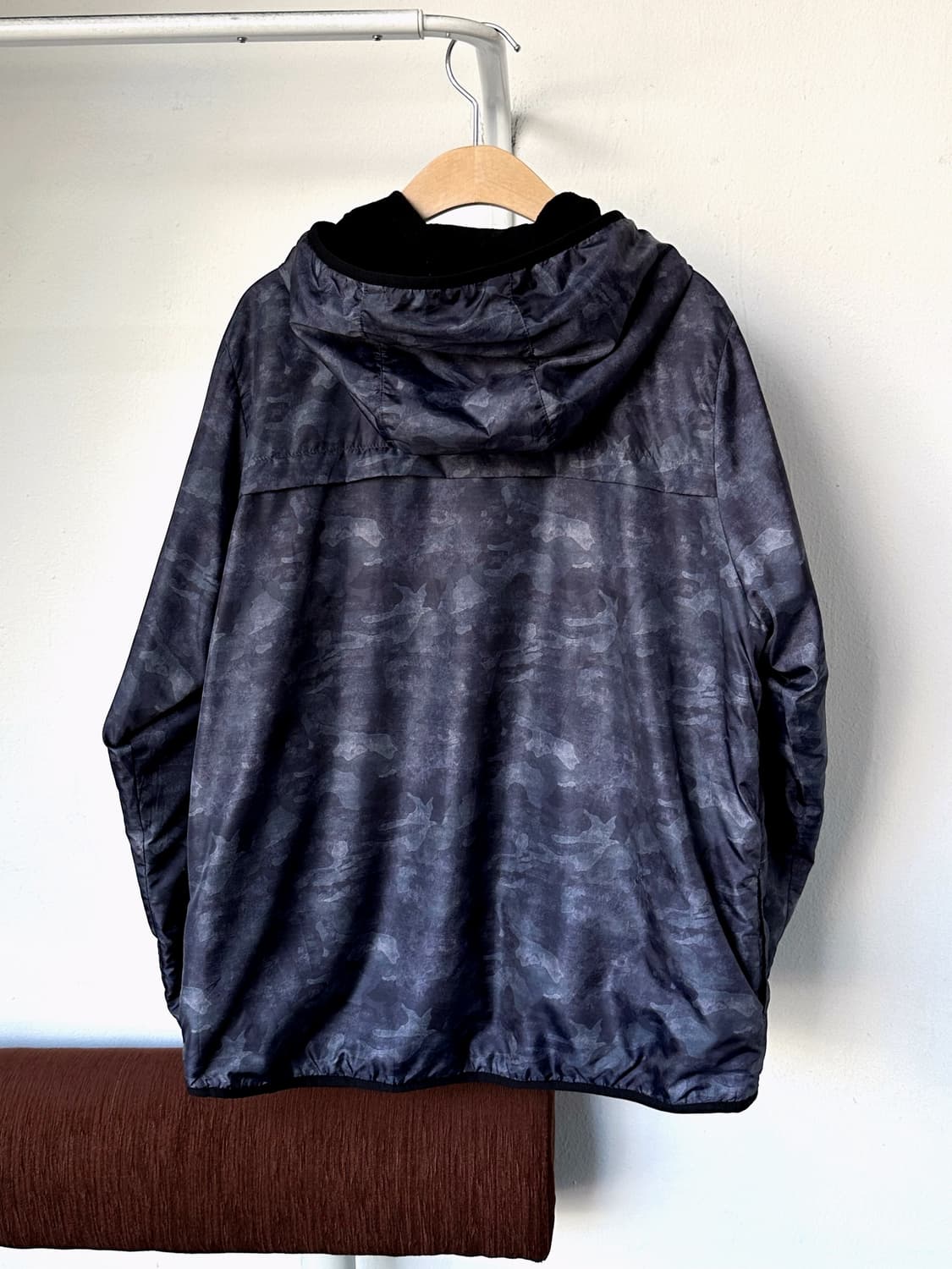 Inner fleece washed poly easy parka 상품이미지4