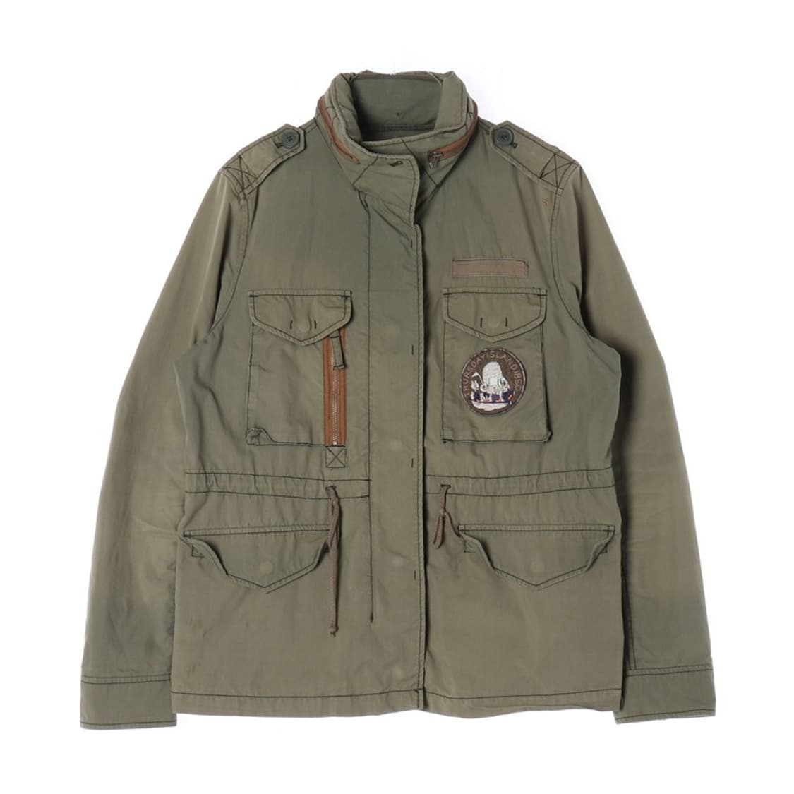 써스데이아일랜드 빈티지 밀리터리 야상 자켓 S 상품이미지1