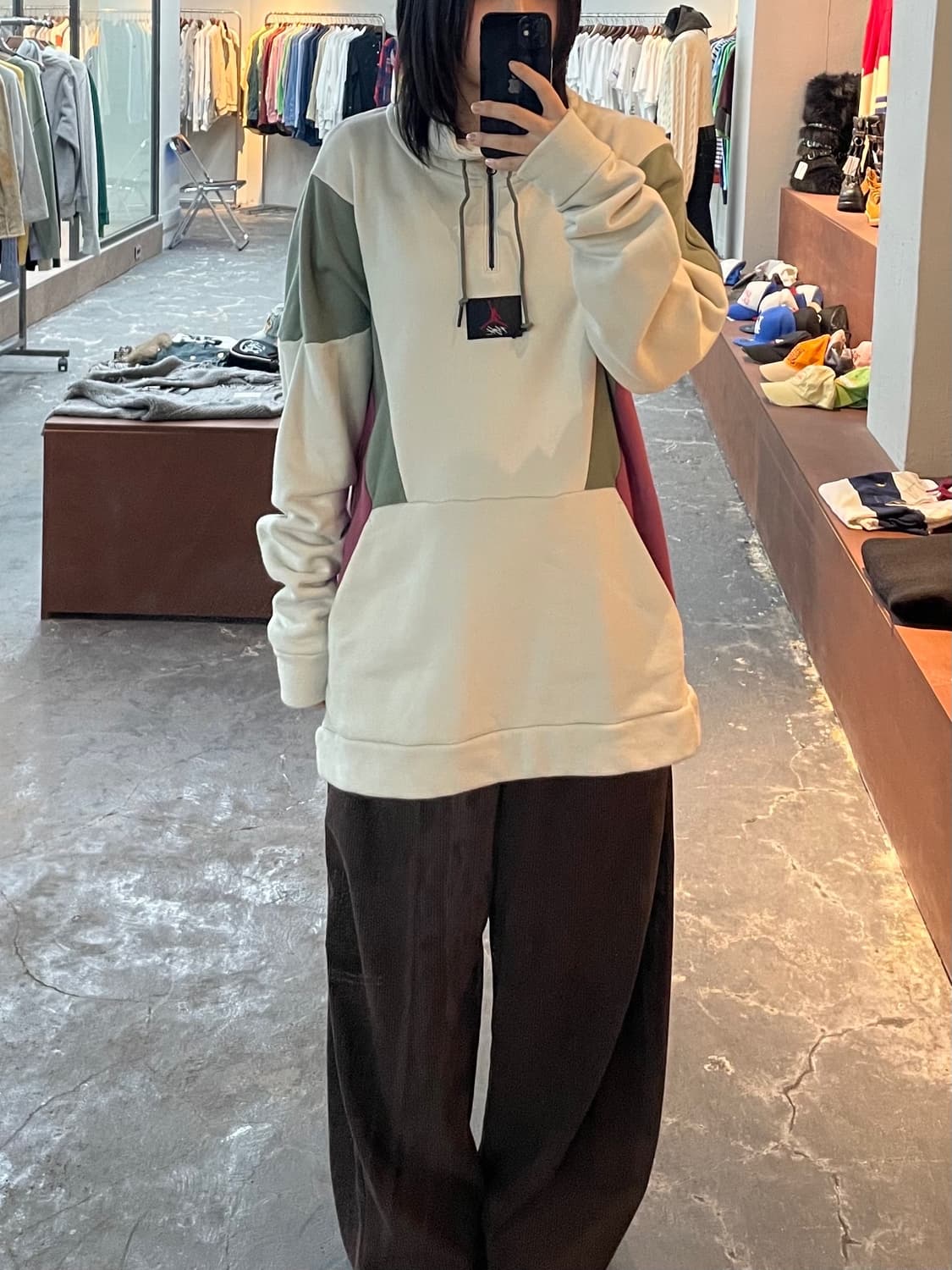 나이키 조던 플라이트룹 아노락 스웻 셔츠 H930 상품이미지1