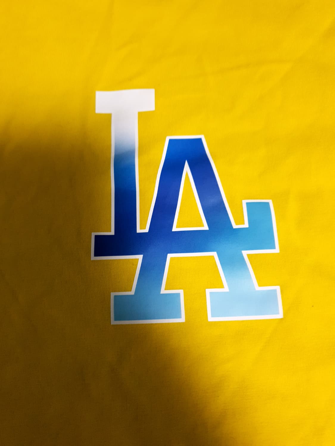 MLB LA빅로고 베이직 반팔티 머스타드 (M) 상품이미지2