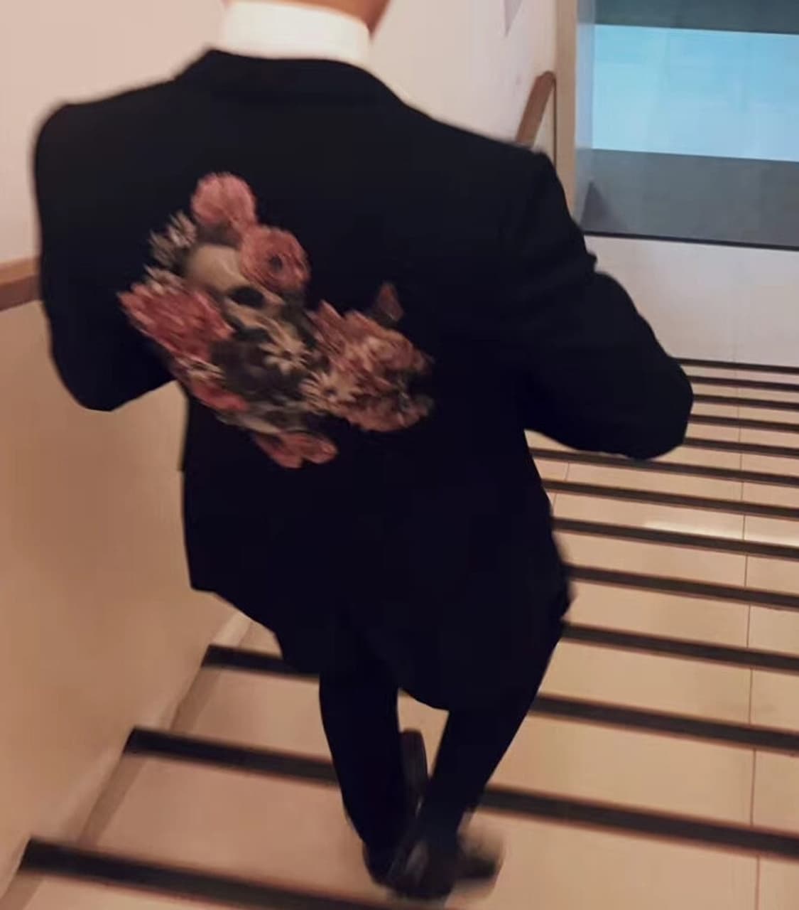 [50 / 수선품] 디올 옴므 17ss 토루 카메이 플로랄 수트 자켓 상품이미지9