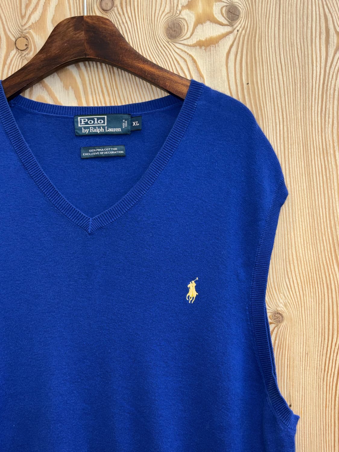 폴로 랄프로렌 코튼 니트 베스트 상품이미지3