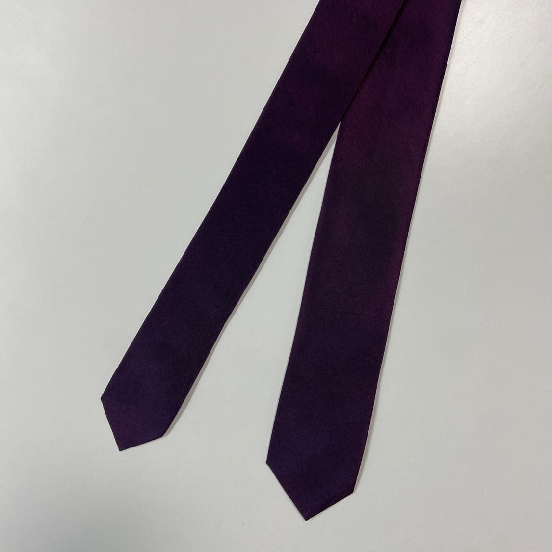 신형 디올 (DIOR) 퍼플 정품 명품 넥타이 4.1cm 상품이미지2