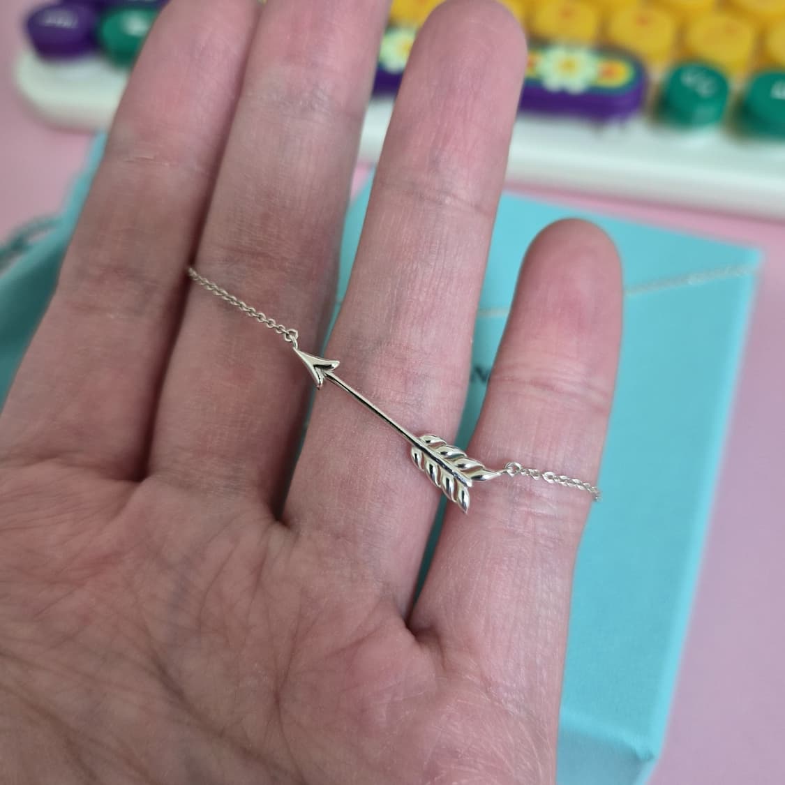 티파니앤코 정품 한정판 애로우 목걸이 상품이미지5