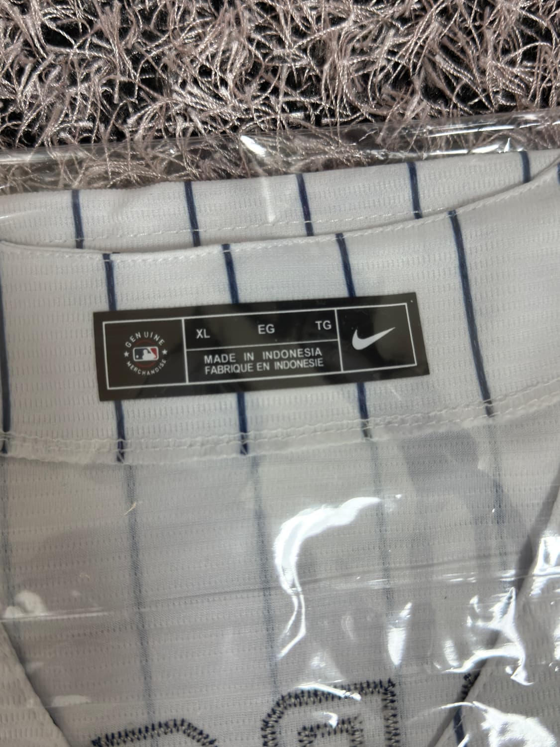 (해외) 뉴욕양키즈 애런저지 유니폼  XL 상품이미지4