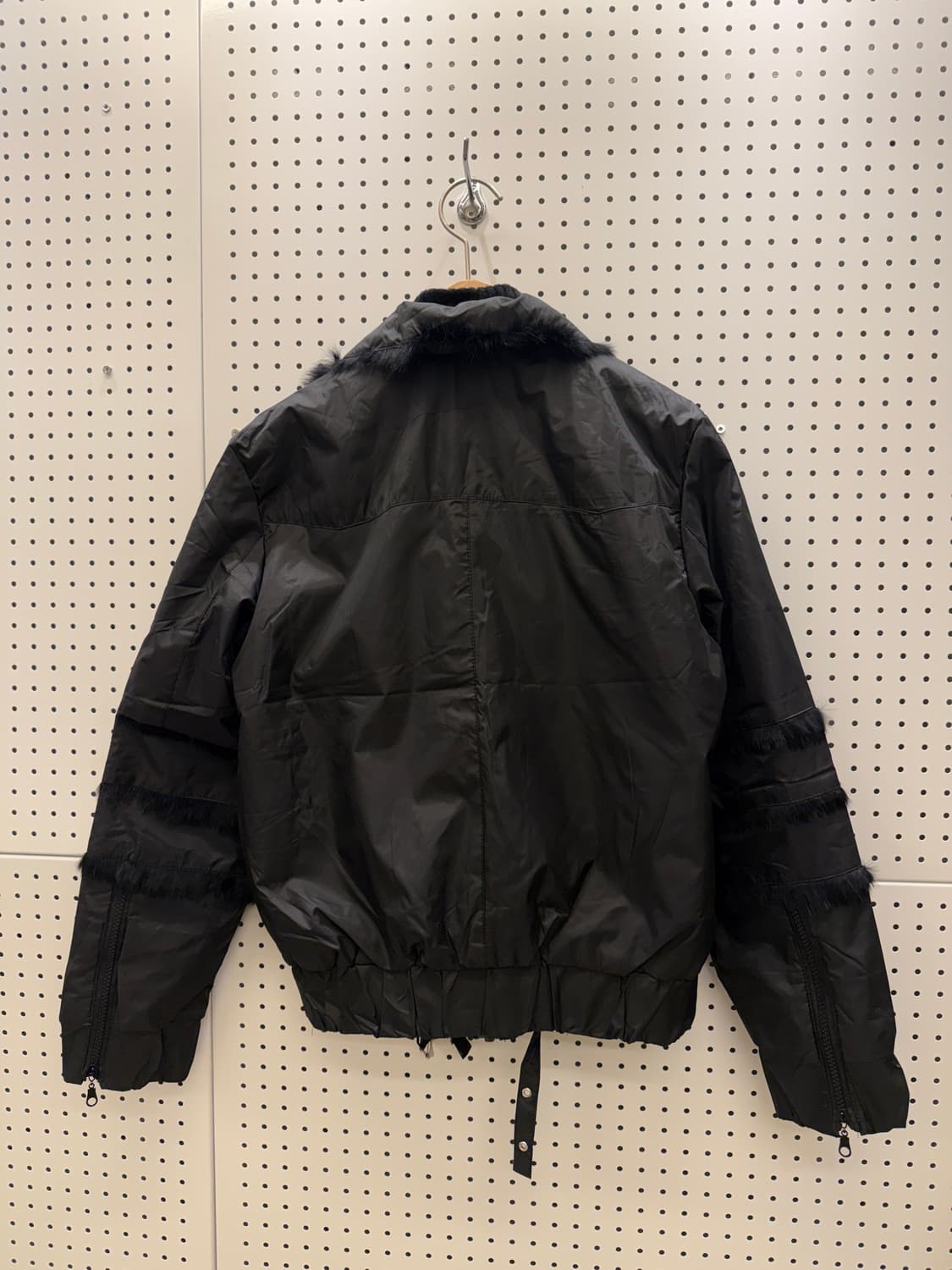 빈티지 페이크 퍼 디테일 자켓  U14 상품이미지3