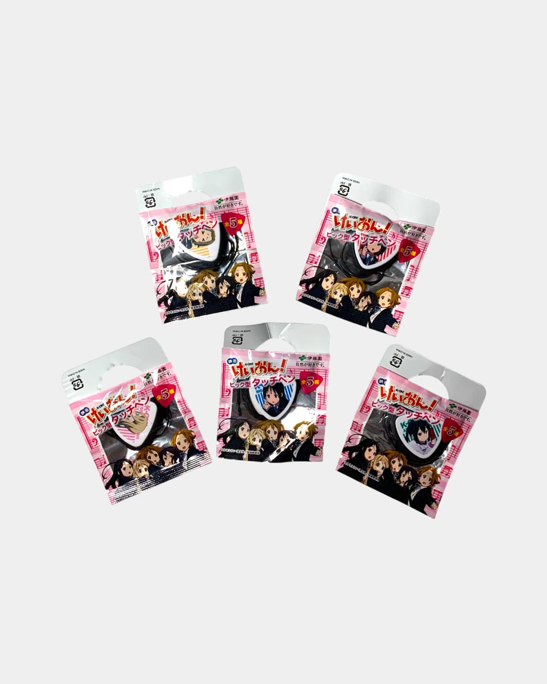 케이온 기타피크 터치펜 키링 상품이미지1