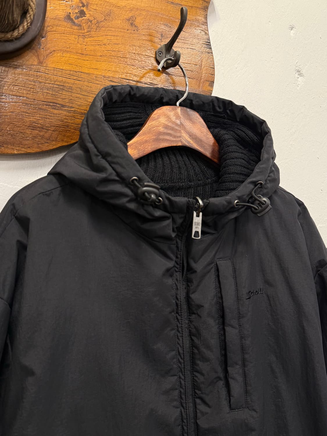 M) Schott Reversible Nylon Hood Jacket 상품이미지3