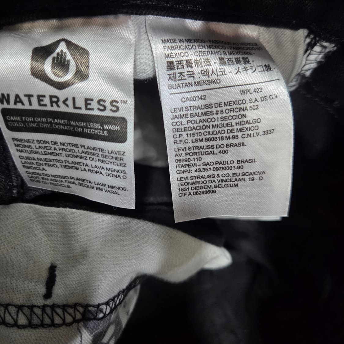 리바이스 511 슬림스트레이트핏 블랙진 상품이미지5