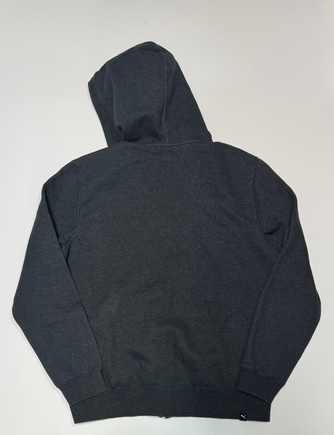 푸마 puma 트레이닝 빈티지 그레이 기모 후드집업 L 상품이미지2