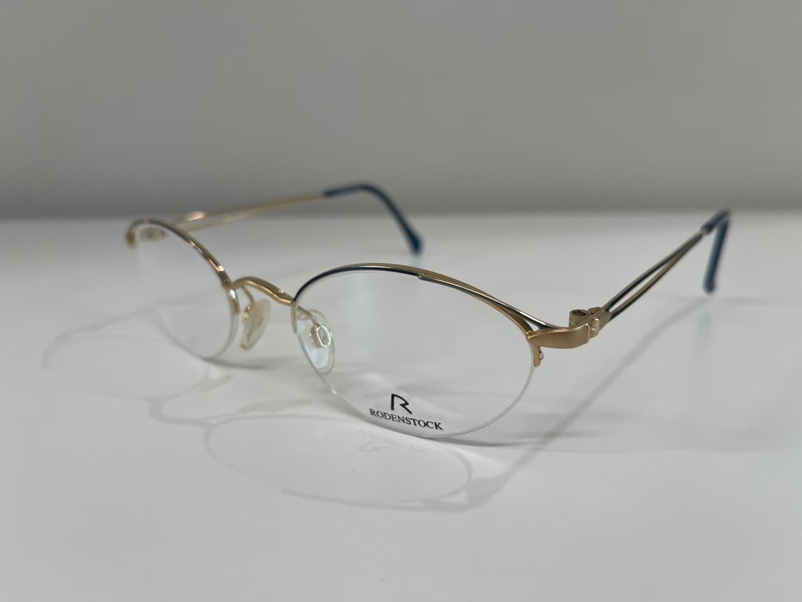 로덴스톡 RODENSTOCK 티타늄 반무테 안경 일본 빈티지 90s 4번 상품이미지1