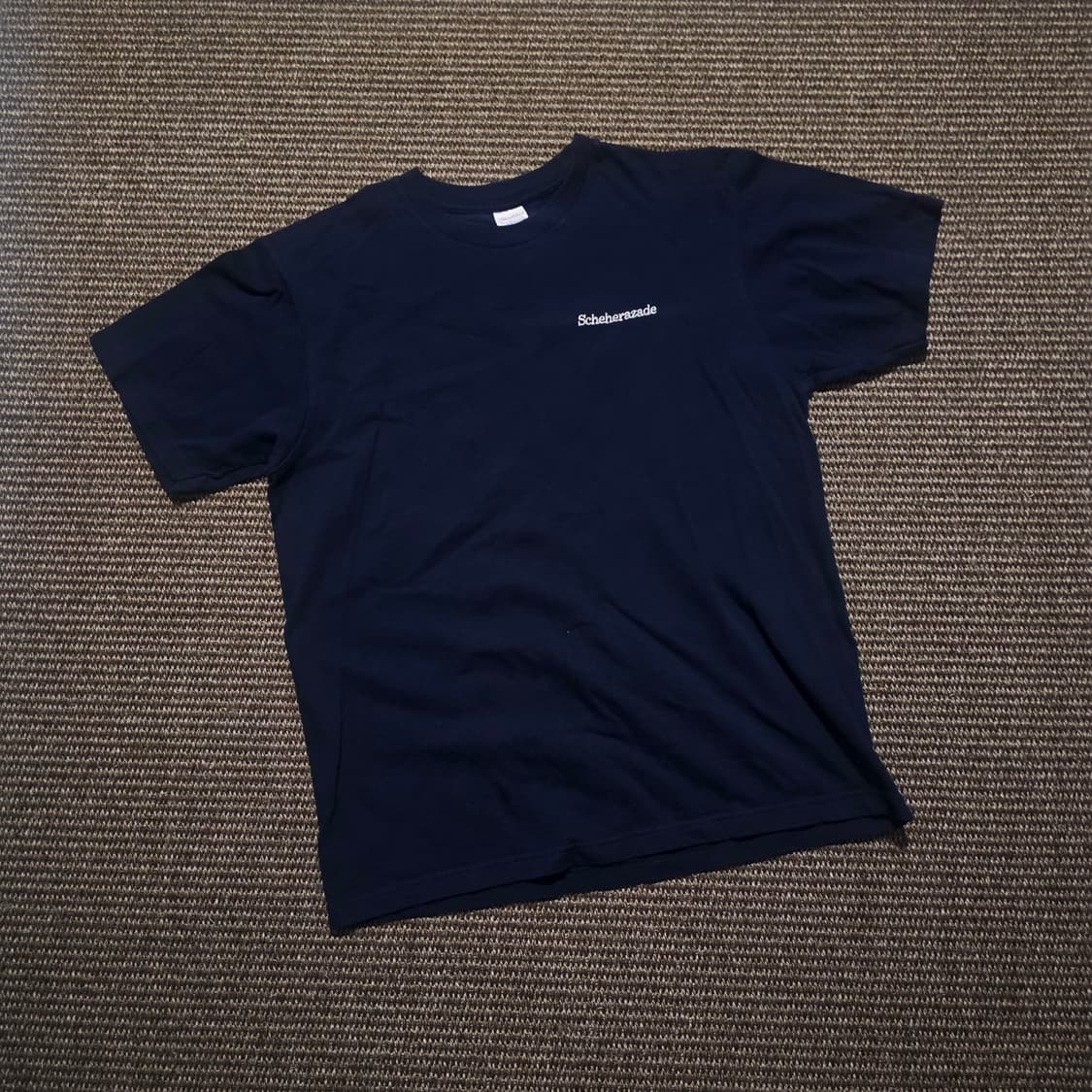 셰에라자드(scheherazade) 반팔 티셔츠 네이비 L 상품이미지1