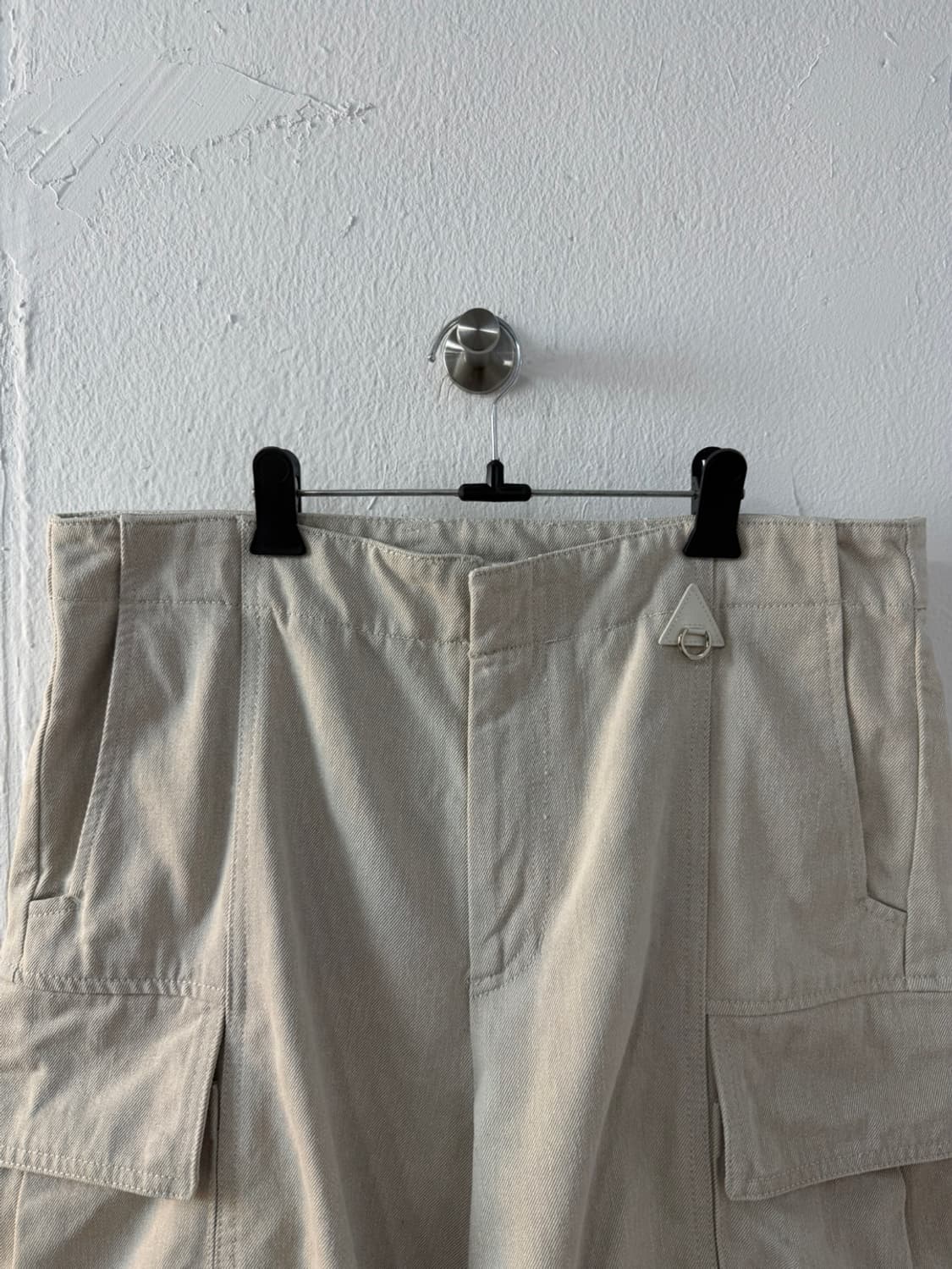 솔리드 옴므 데님 카고 반바지 상품이미지2