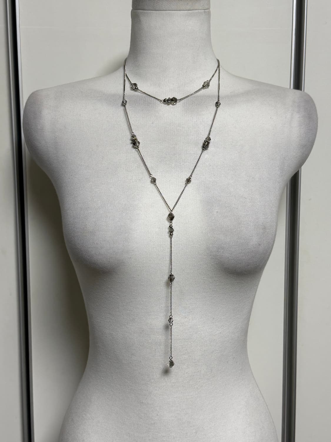 레이어드 롱 드랍 목걸이 상품이미지1