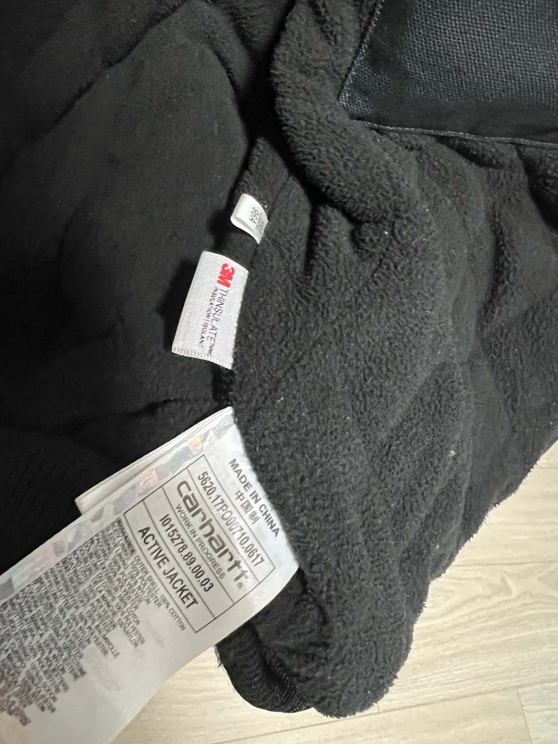 칼하트 wip 덕 액티브 블랙 L 상품이미지3