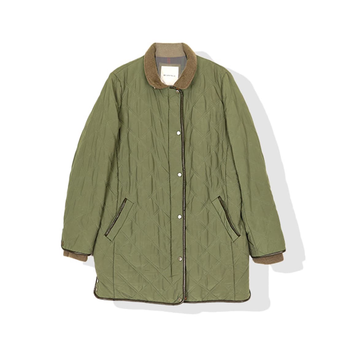 빈폴 Sheepskin 트림 퀄트 자켓 (M) 상품이미지1