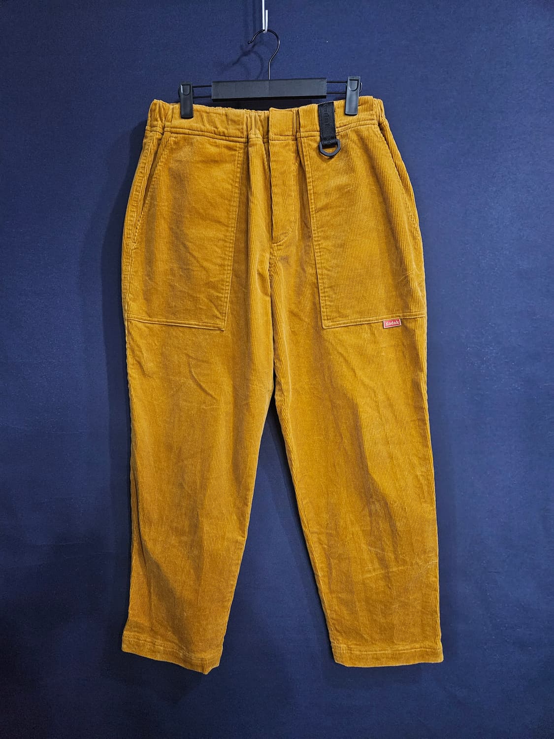 코닥 옐로우 남성 허리 30~32 코듀로이 밴드팬츠  상품이미지1