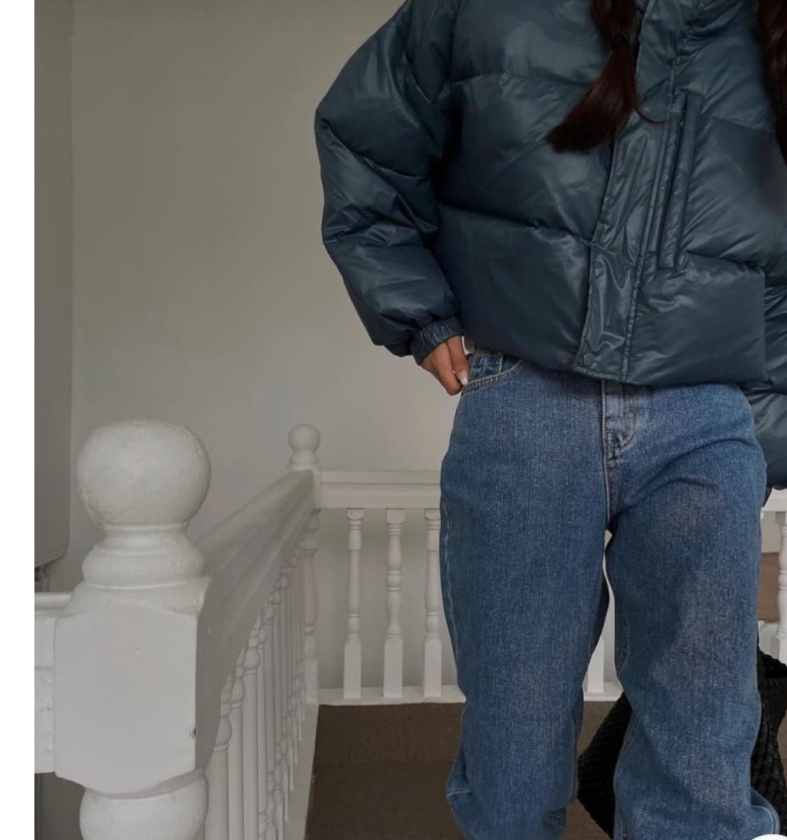 무드나인 다운패딩 판매합니다  상품이미지2