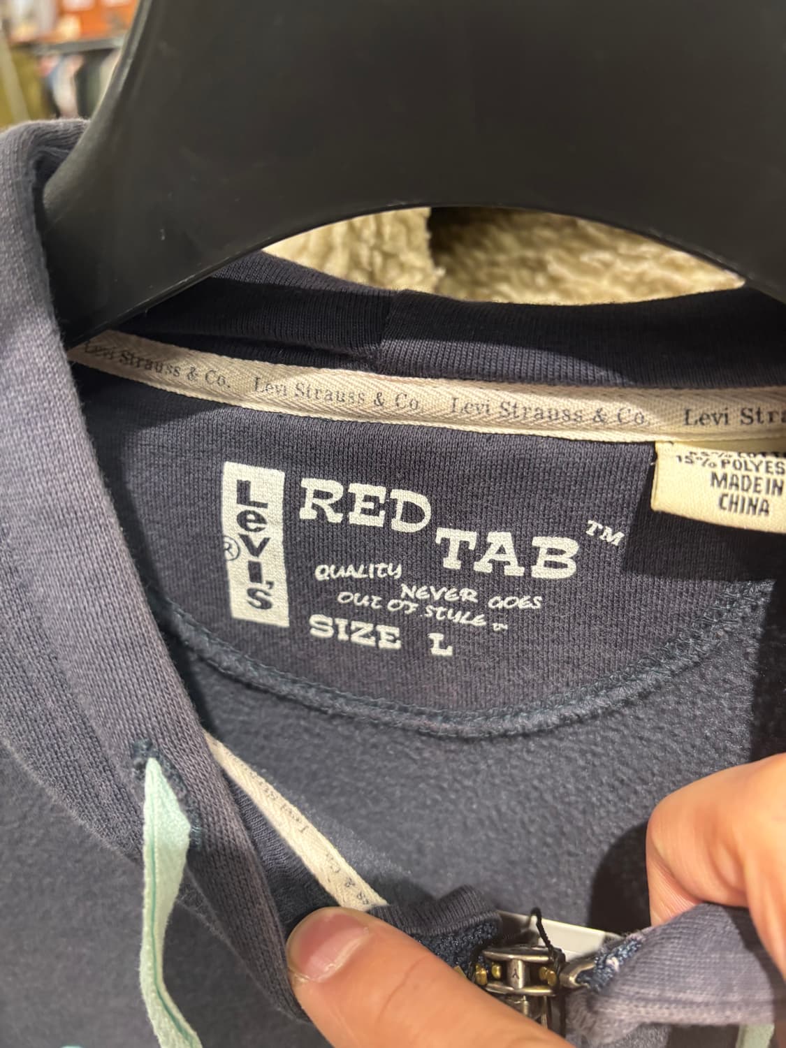 리바이스 후드 집업   상품이미지7