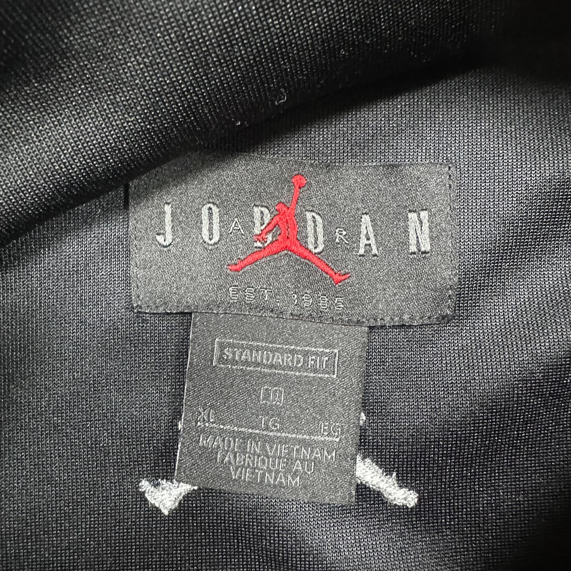 ✨ (바배) 나이키 조던 점프맨 블랙 트랙탑 져지 상품이미지3