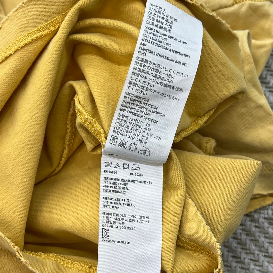 아베크롬비 디스트로이드 반팔티 r3336 상품이미지10