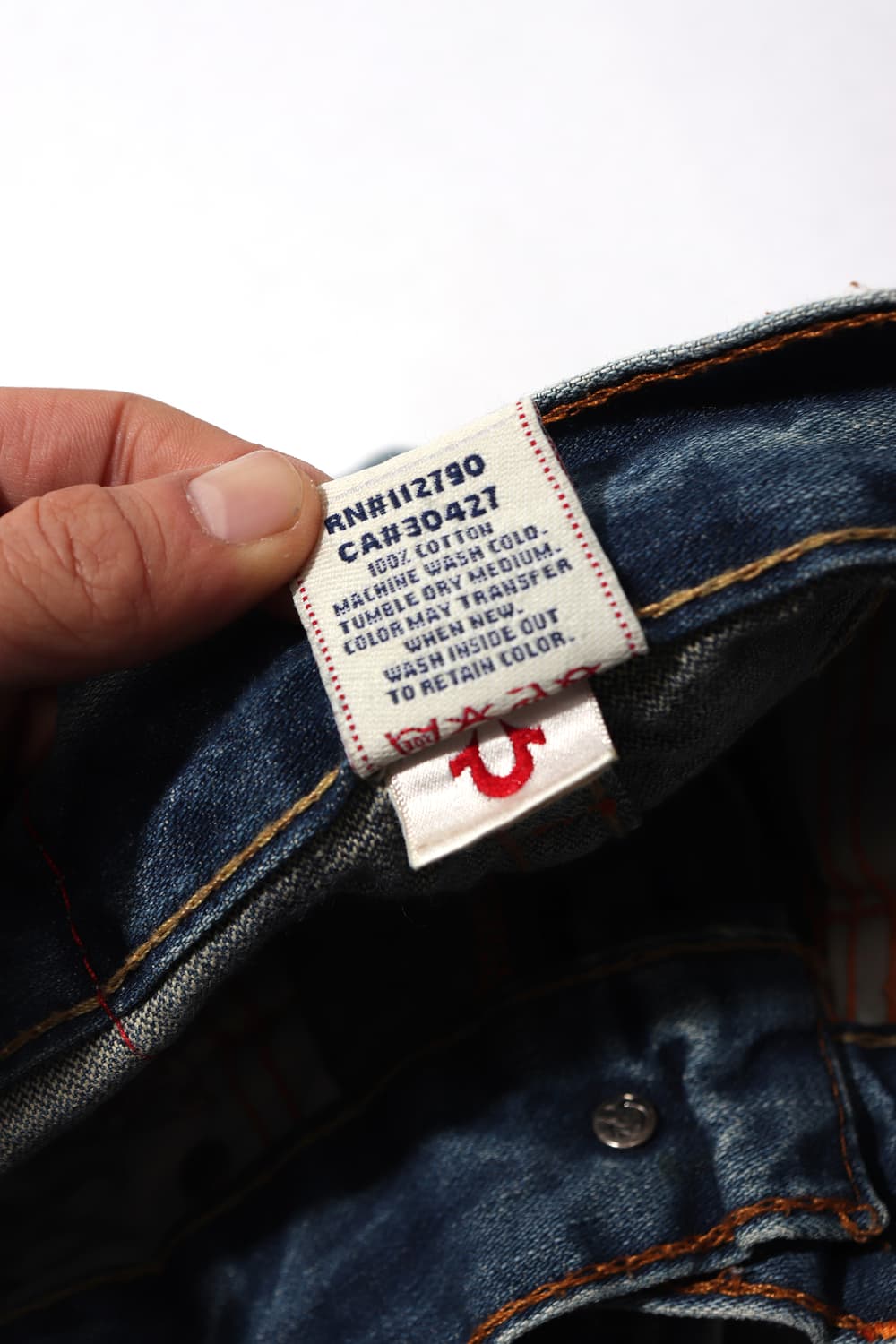 TRUE RELIGION 빌리 플레어 데님 팬츠 size 28 상품이미지4