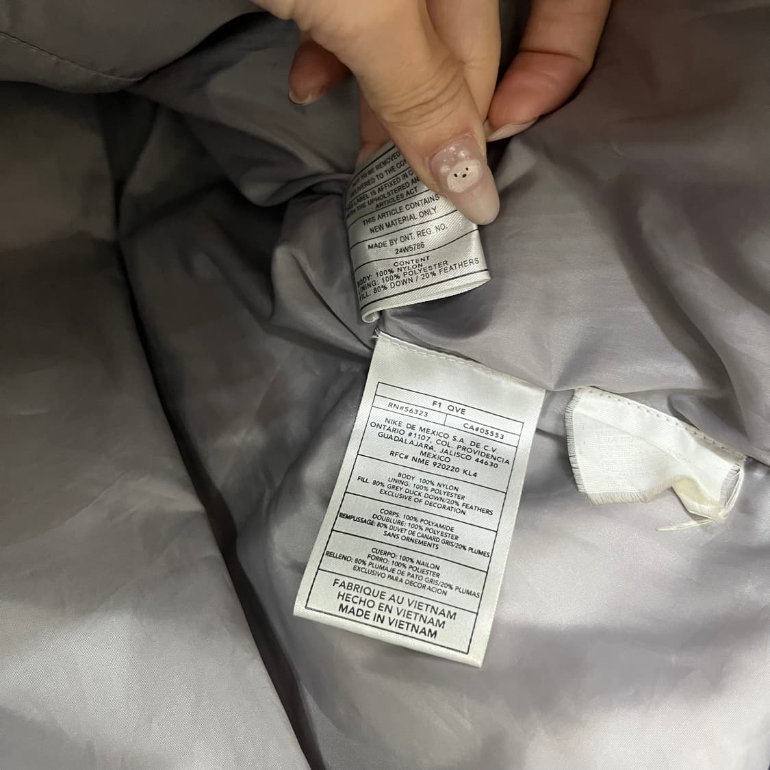 나이키 00s 스우시 자수로고 패딩 조끼 상품이미지7