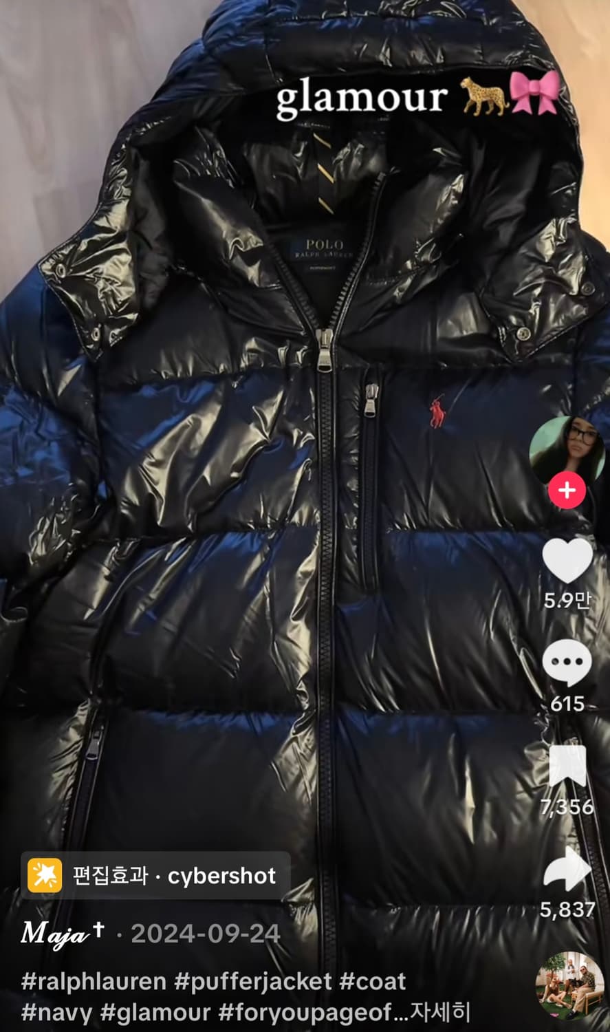 (삽니다)폴로유광패딩 xs 구합니다 상품이미지1